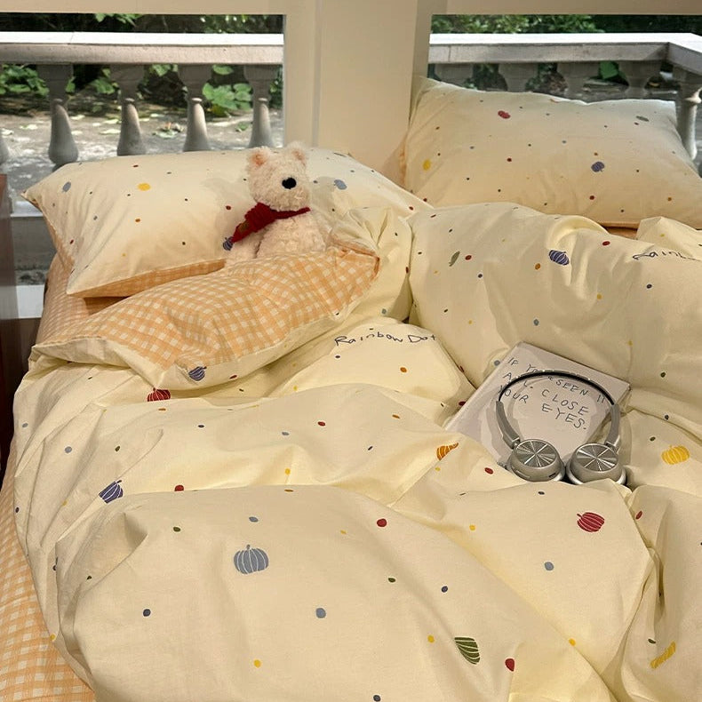 Cinderella's Pumpkin Aircotton™ 4-in-1 Quilt Cover Set