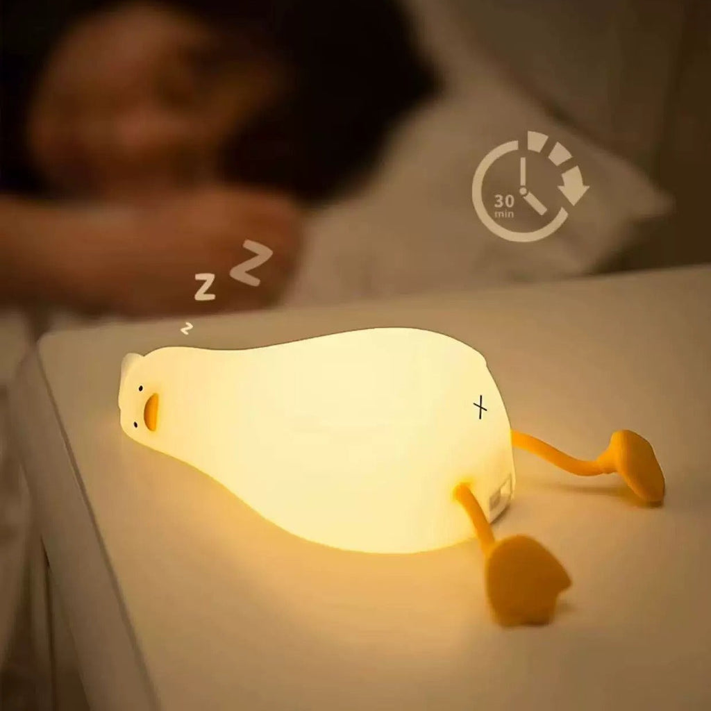 Ding Dong Silicone Duck Night Light