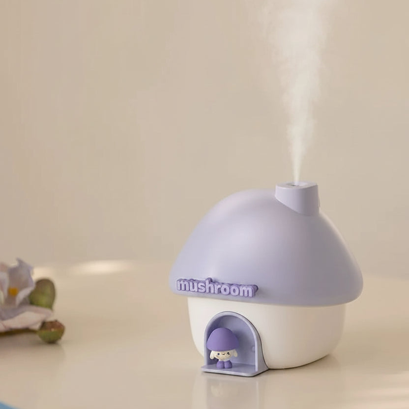 Mushroom Humidifier & Sunset Night Light