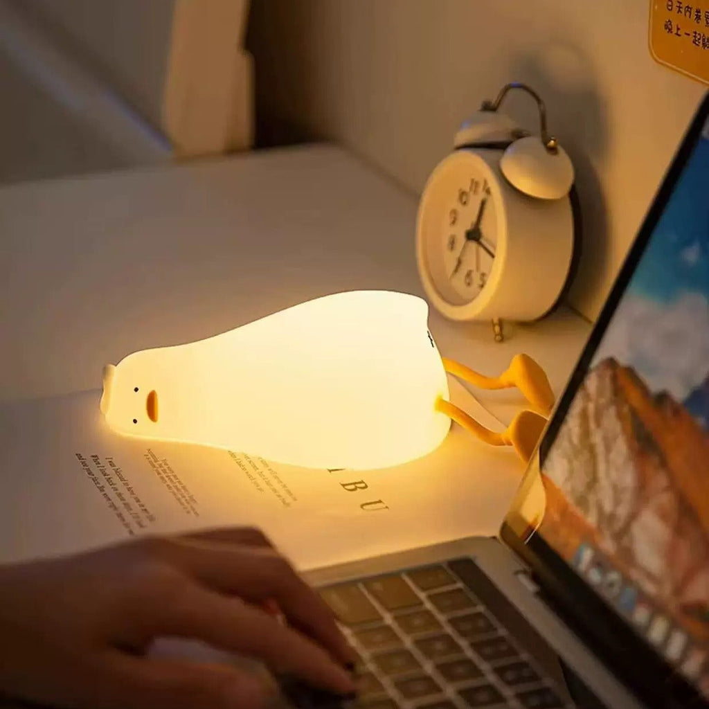 Ding Dong Silicone Duck Night Light