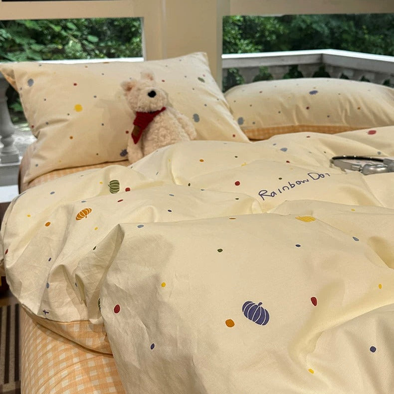 Cinderella's Pumpkin Aircotton™ 4-in-1 Quilt Cover Set