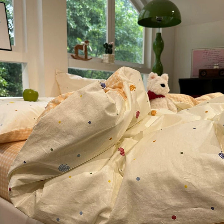 Cinderella's Pumpkin Aircotton™ 4-in-1 Quilt Cover Set