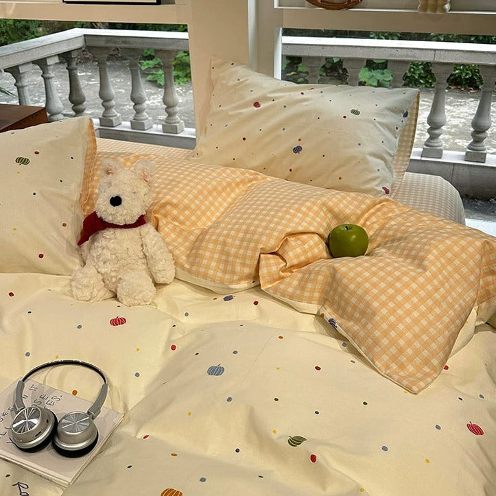 Cinderella's Pumpkin Aircotton™ 4-in-1 Quilt Cover Set