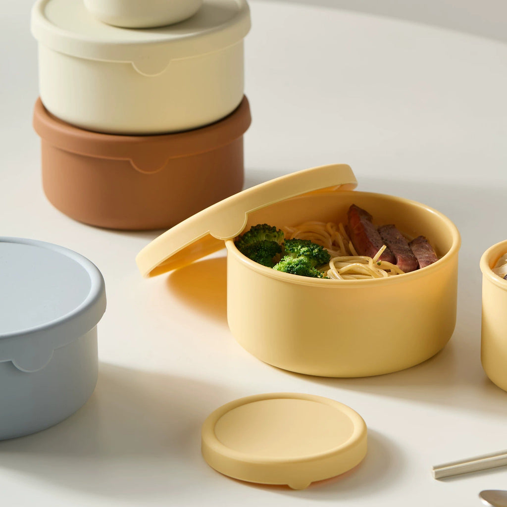 Meely Leakproof Silicone Lunch Box & Storage Bowl