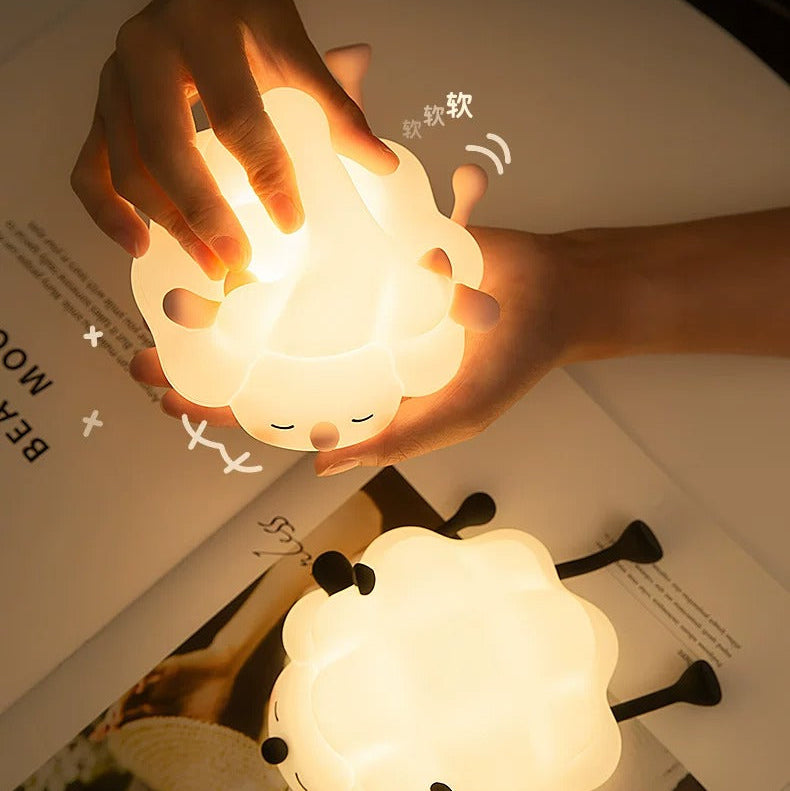 Woolly Glow Silicone Sheep Night Light