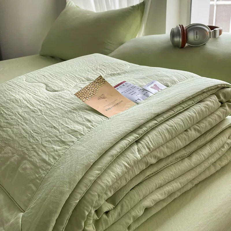 Cloudy AeroWeave™ Washed Cotton Comforter