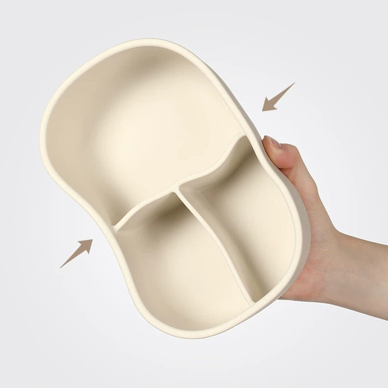 Food-Grade Silicone Divided Lunch Box