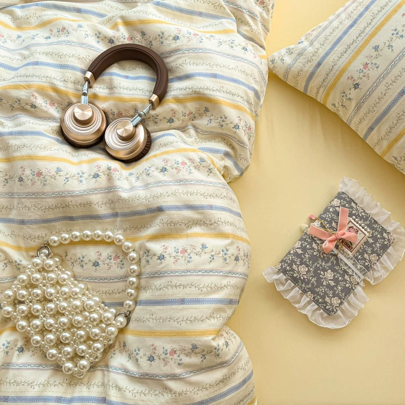 Granny Stripes Aircotton™ 4-in-1 Quilt Cover Set