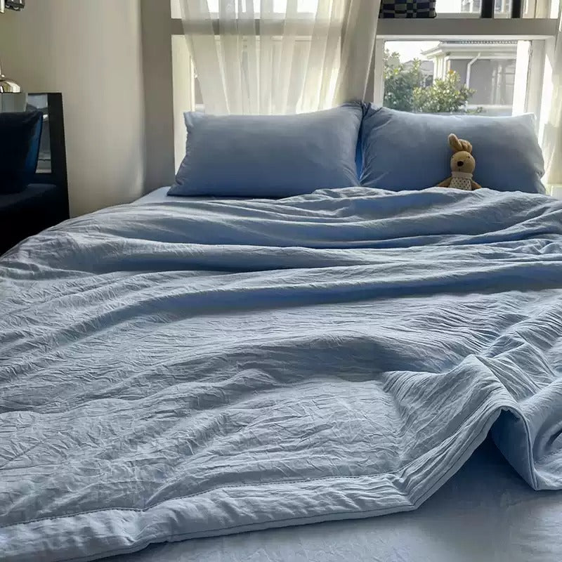 Cloudy AeroWeave™ Washed Cotton Comforter