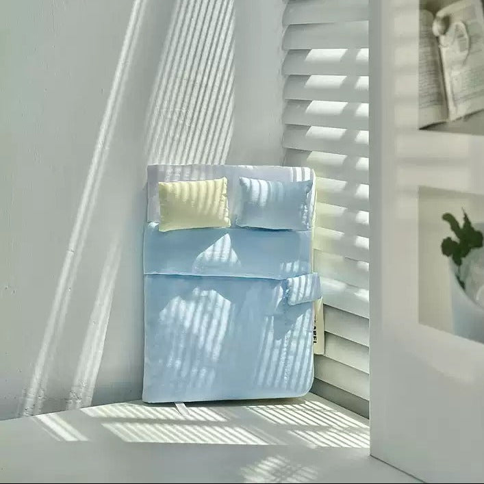 Bedding Book – Interactive Fabric Notebook Book + Cover