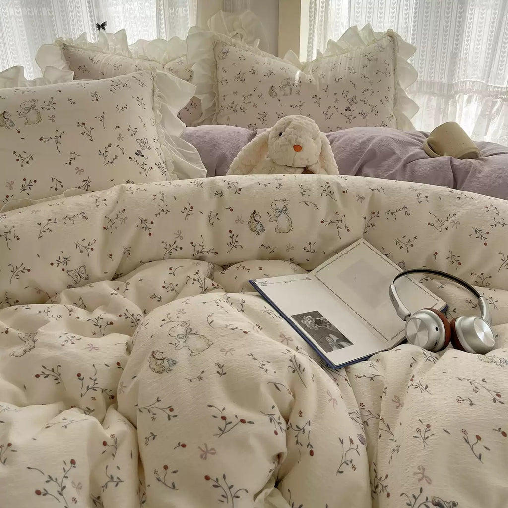 Vineyard Aircotton™ 4-in-1 Quilt Cover Set