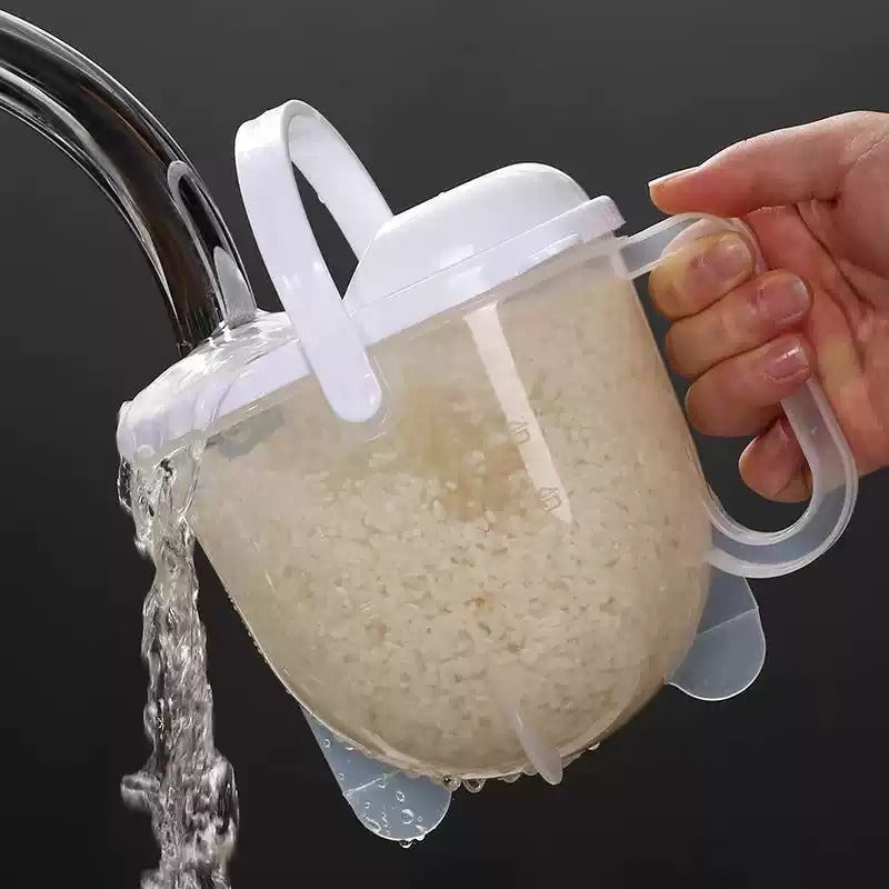 No-Hand-Wash Rice Washer