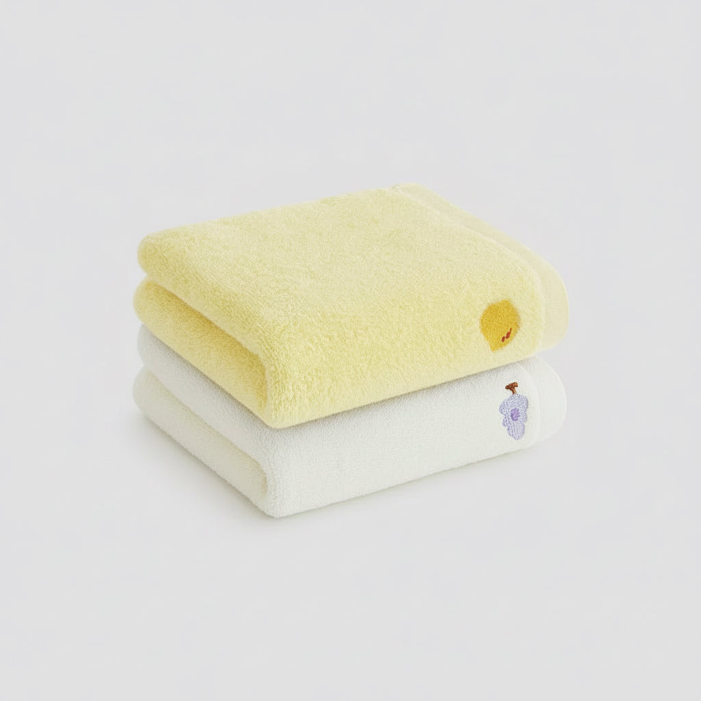Fruity Antibacterial 2 in 1 Cotton Women's Face Towel