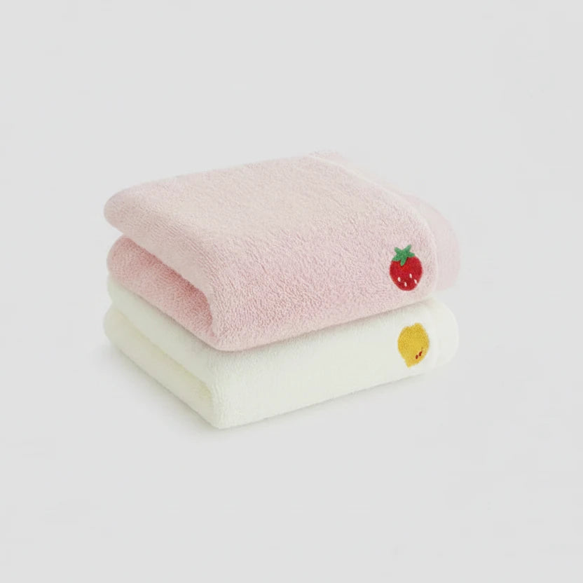 Fruity Antibacterial 2 in 1 Cotton Women's Face Towel