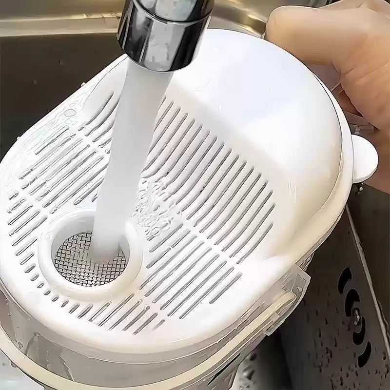 No-Hand-Wash Rice Washer