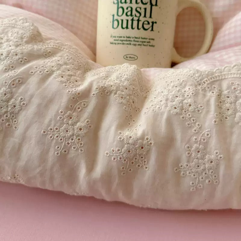 Aurora Ruffles Aircotton™ 4-in-1 Quilt Cover Set