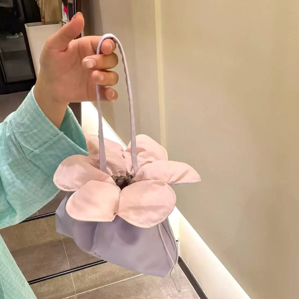 Blossom & Bound Waterproof Drawstring Tote Bag