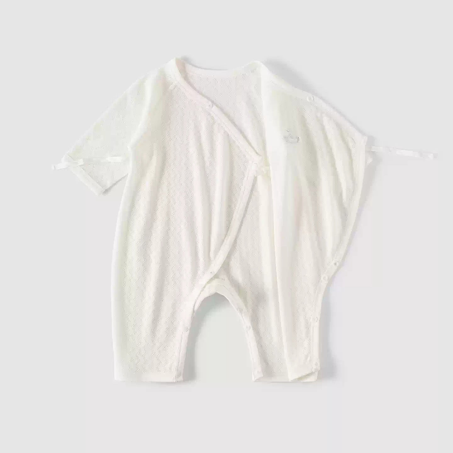CozyBear Organic Cotton Newborn Baby Romper