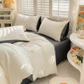 Seersucker Aircotton™ 4-in-1 Quilt Cover Set