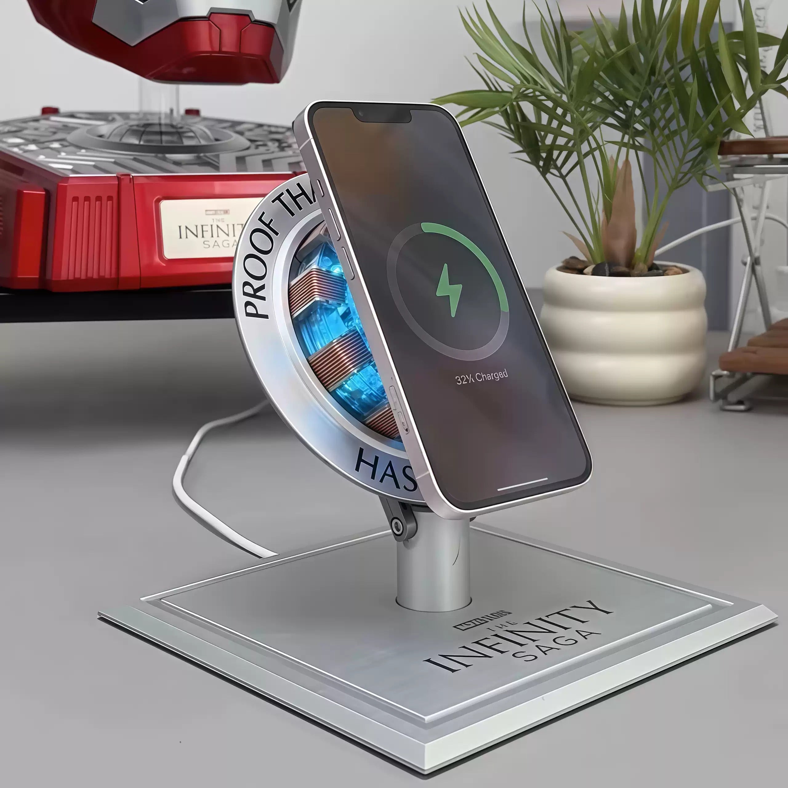 Iron Man Reactor Magnetic Wireless Charger