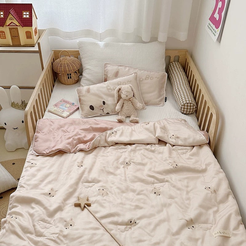 Kids Pink Rabbit Allergy Friendly® Tencel Comforter